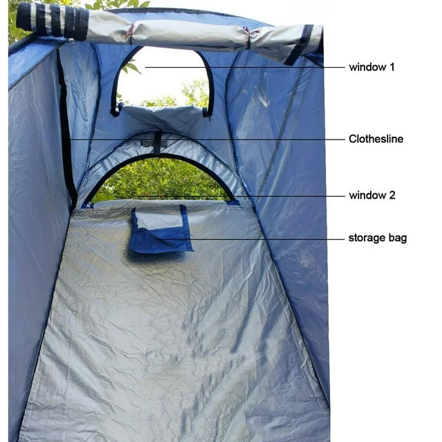 Portable Pop Up Privacy Tent for Camping Shower Bathroom Toilet