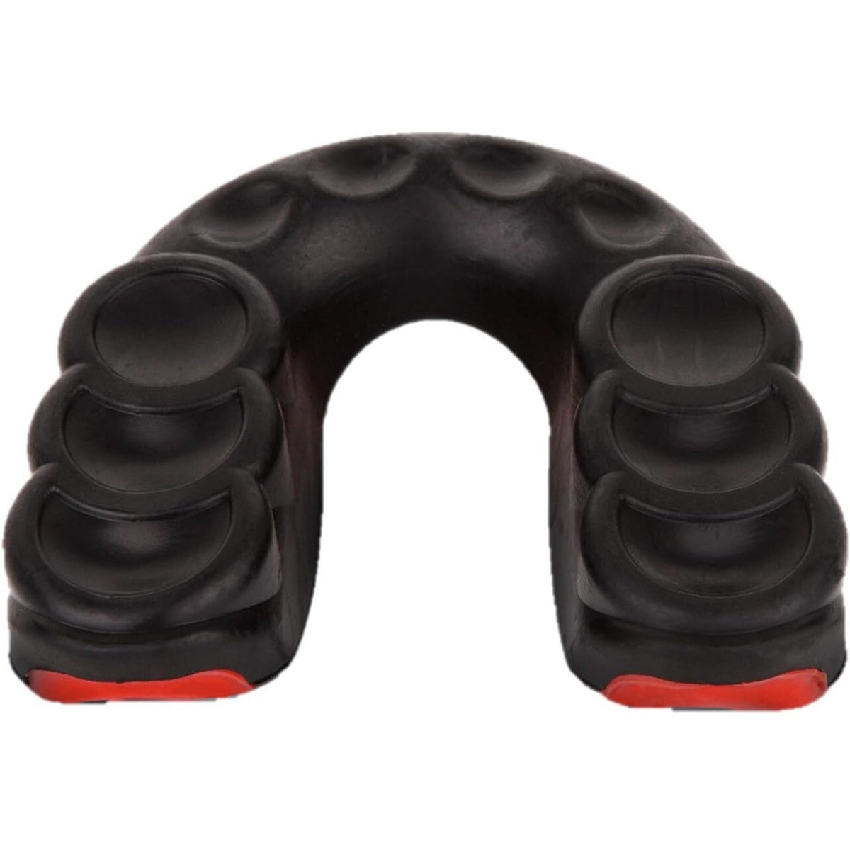 Senior Boxing Mouthguard with Case - Black & Red, Venum Challenger