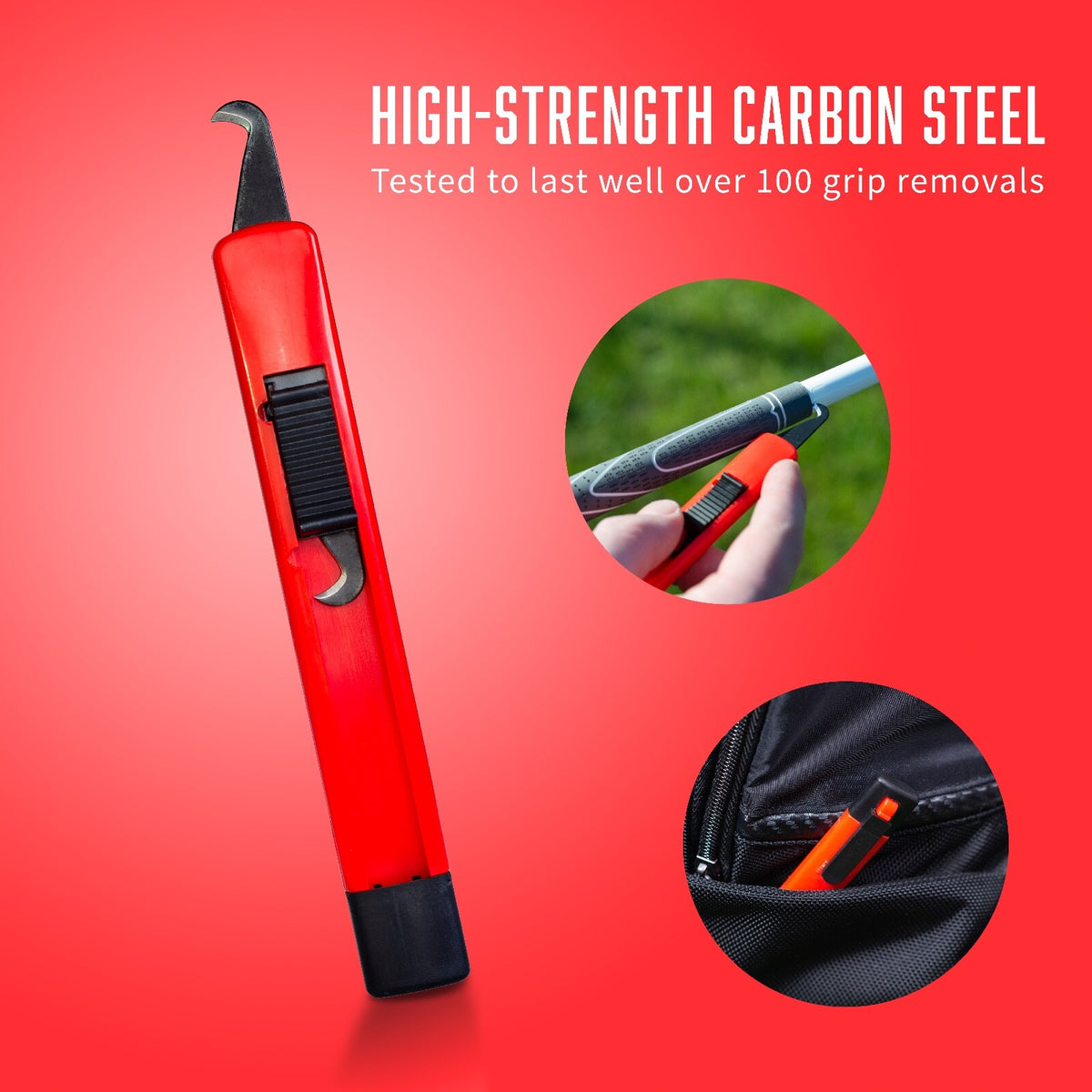 Golf Club Grip Regrip Remover Tool Kit - Utility Hook Blade for DIY Repairs