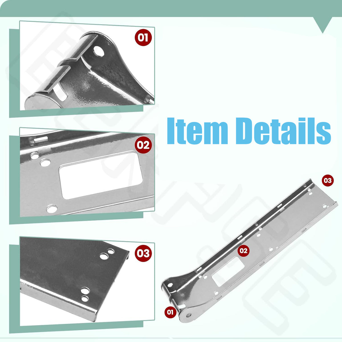 Boat Transom Mount Bracket for StructureScan 3D HD Fish Finder Transducers