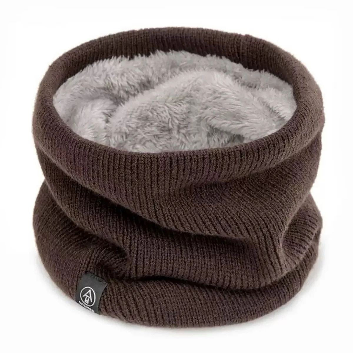 Unisex Winter Neck Warmer Gaiter - Windproof Fleece Face Mask & Scarf