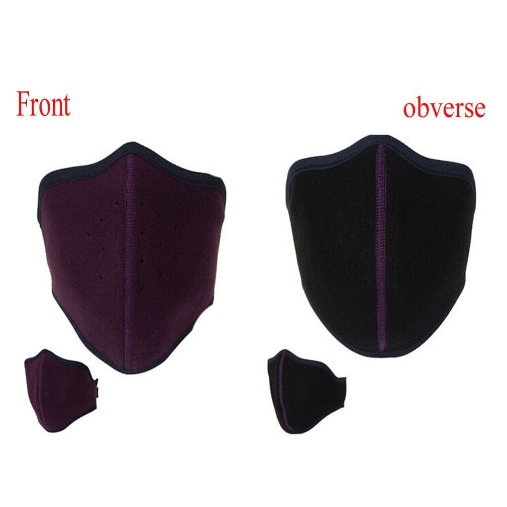 Winter Windproof Half Face Mask for Men Women Skiing Cycling Running