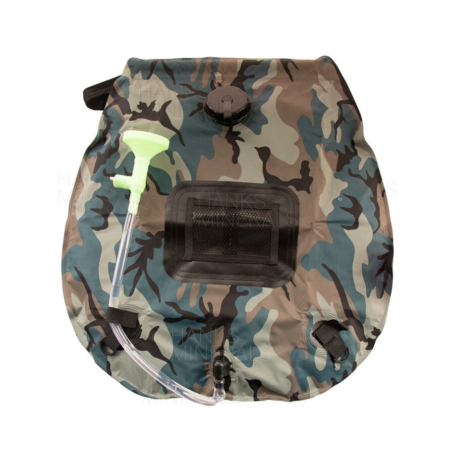 20L Portable Solar Shower Bag for Camping Outdoor Water Heating