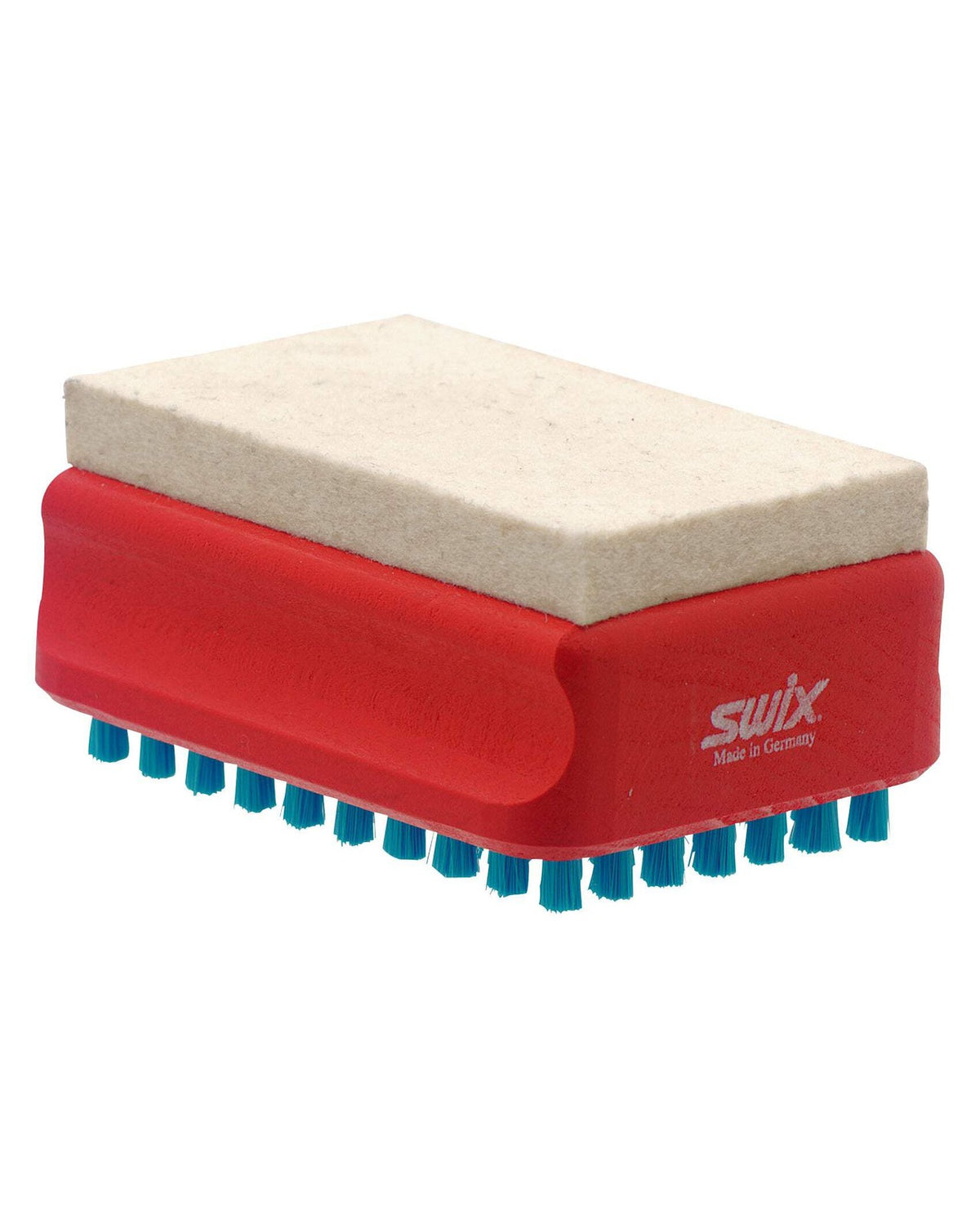Ski & Snowboard Waxing Brush with Felt and Nylon Bristles
