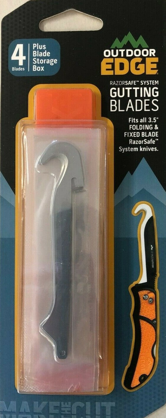 Outdoor Edge Gutting Blade Replacement Set - 3.5-Inch Razor System