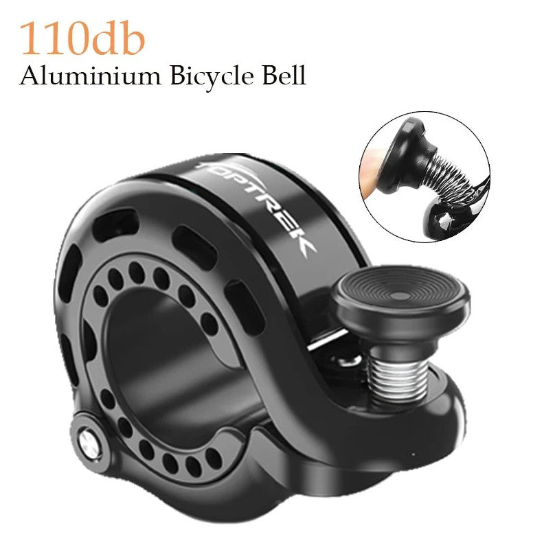 High-Visibility Bicycle Bell 110dB Loud Horn for MTB & Road Bikes - Universal Fit