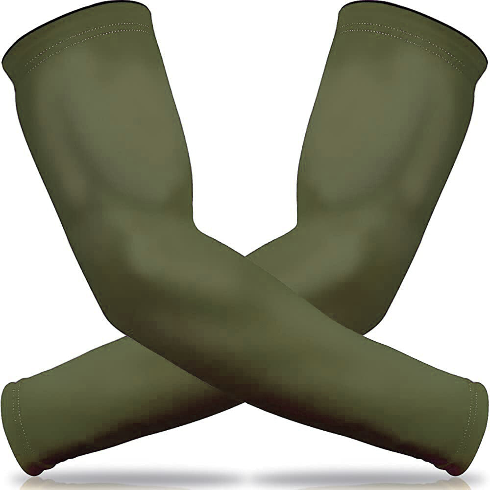 UV Protection Arm Sleeves for Men Women Cooling Compression Sunblock