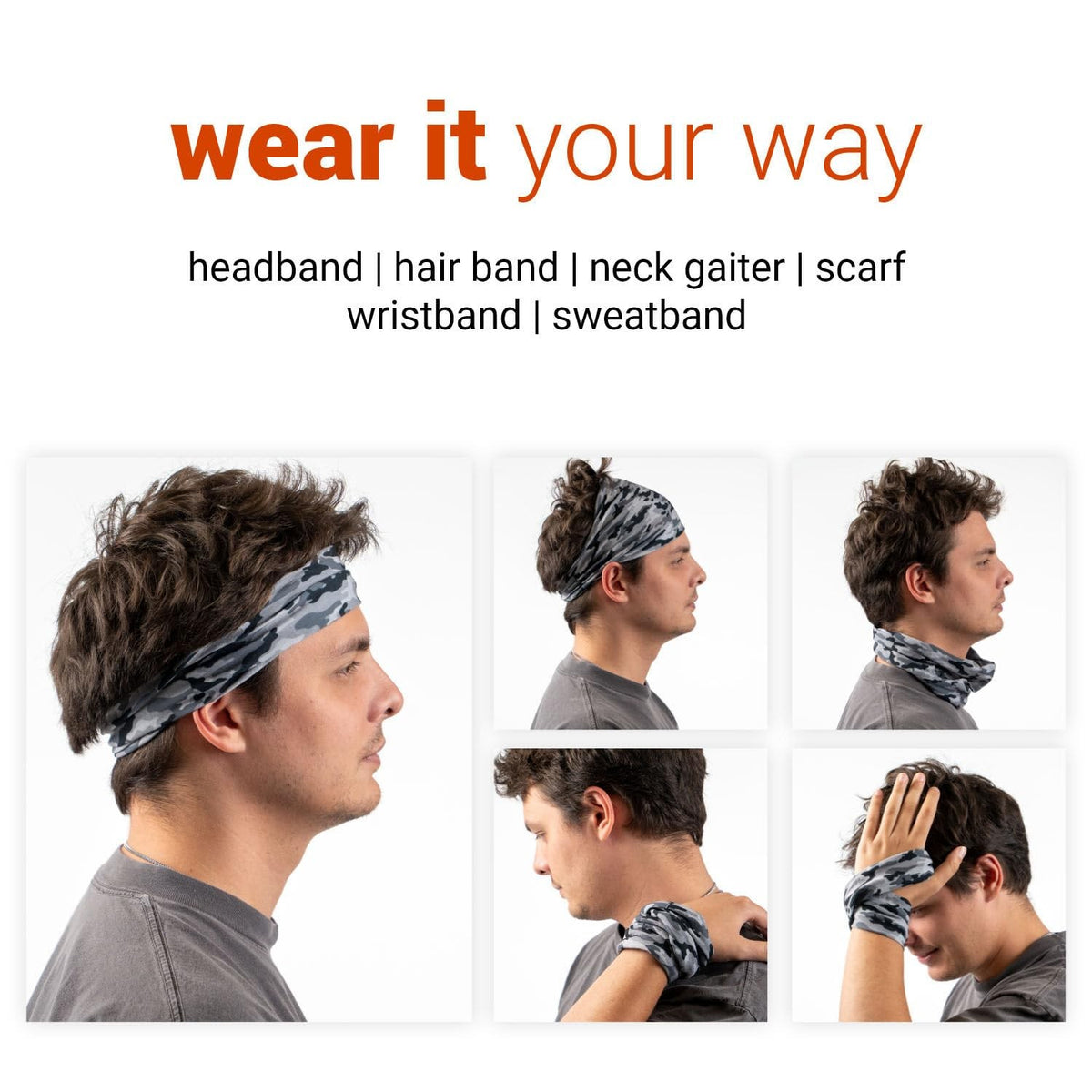 Pickleball Headband & Gaiter - Multifunctional Sport Accessory