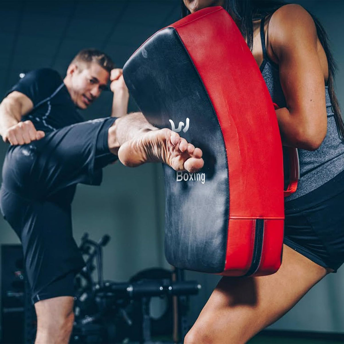 Punching Strike Shield Pad for Boxing, Karate & MMA Training - Adjustable 15.75in x 7.87in