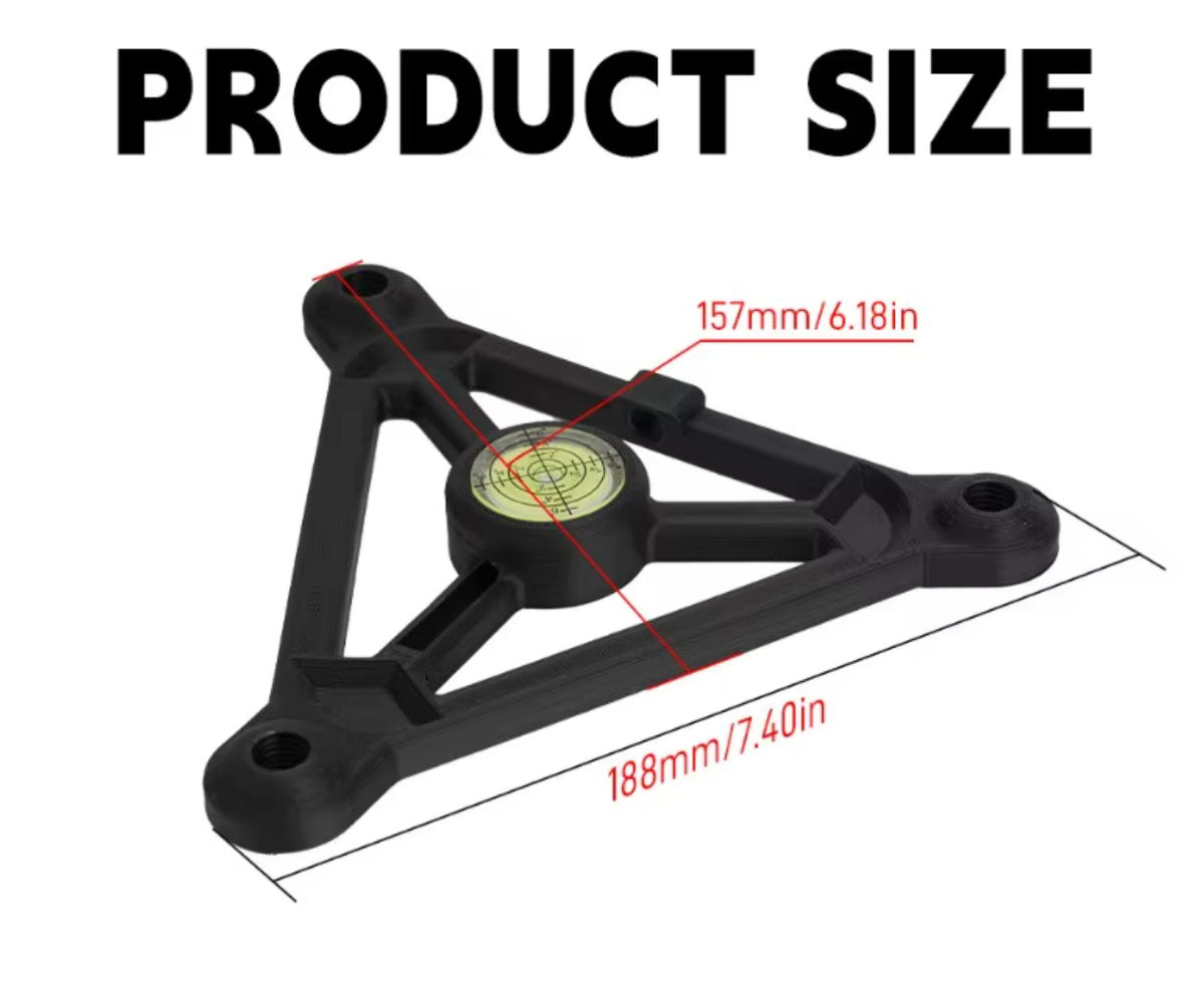 Adjustable Horizontal Level Alignment Frame Stand for Garmin R10 Golf Launch Monitor