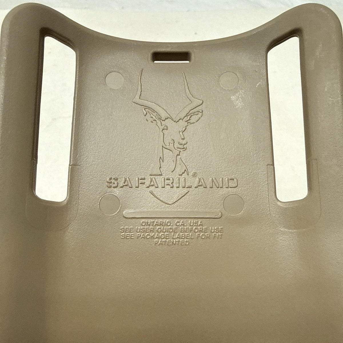 Safariland Duty Belt Loop FDE Low Ride 2-Inch Belt with Screws for Left or Right Carry