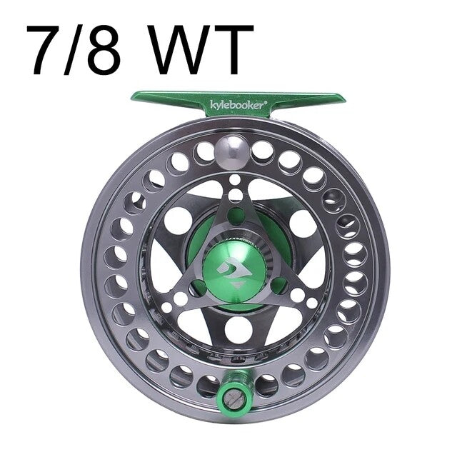 Fly Fishing Reel Large Arbor CNC Aluminum Alloy Body 5/6 7/8WT
