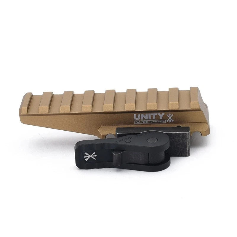 Tactical Optics Riser with Quick-Detach Lever for EOTech EXPS 2.26" - Black or FDE