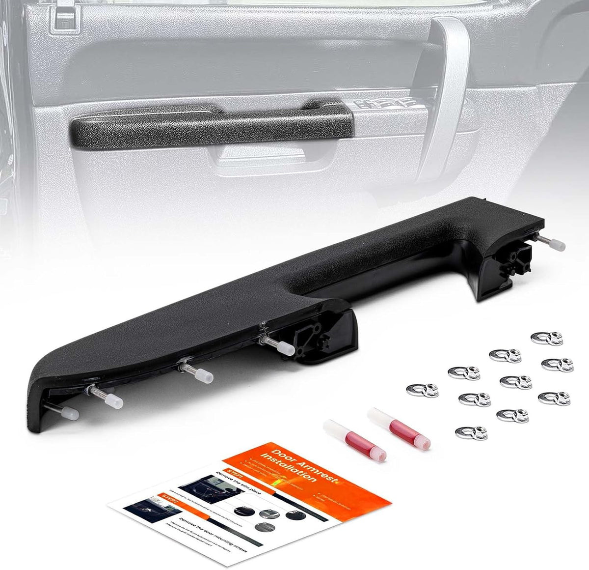 Front Right Door Panel Armrest for Chevrolet Silverado 1500 2500HD 3500HD 2010-2014