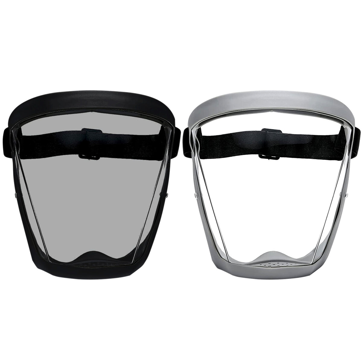 Full Face Protective Mask with Anti-Fog Shield, Reusable Safety Head Cover