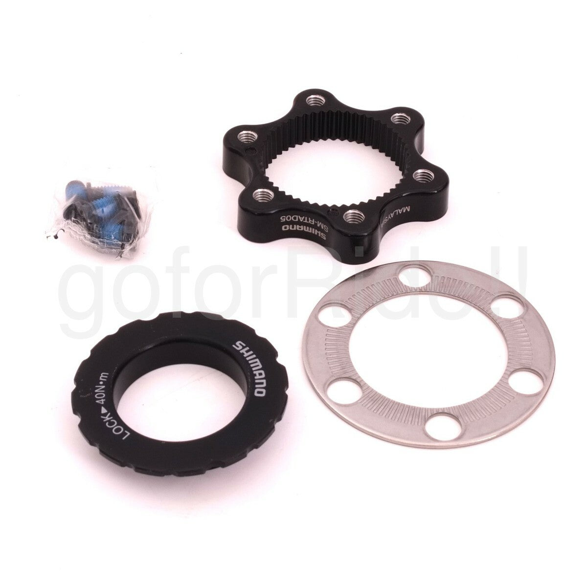 Bike Disc Brake Rotor Adapter for Center Lock to 6 Bolt Shimano SM-RTAD05