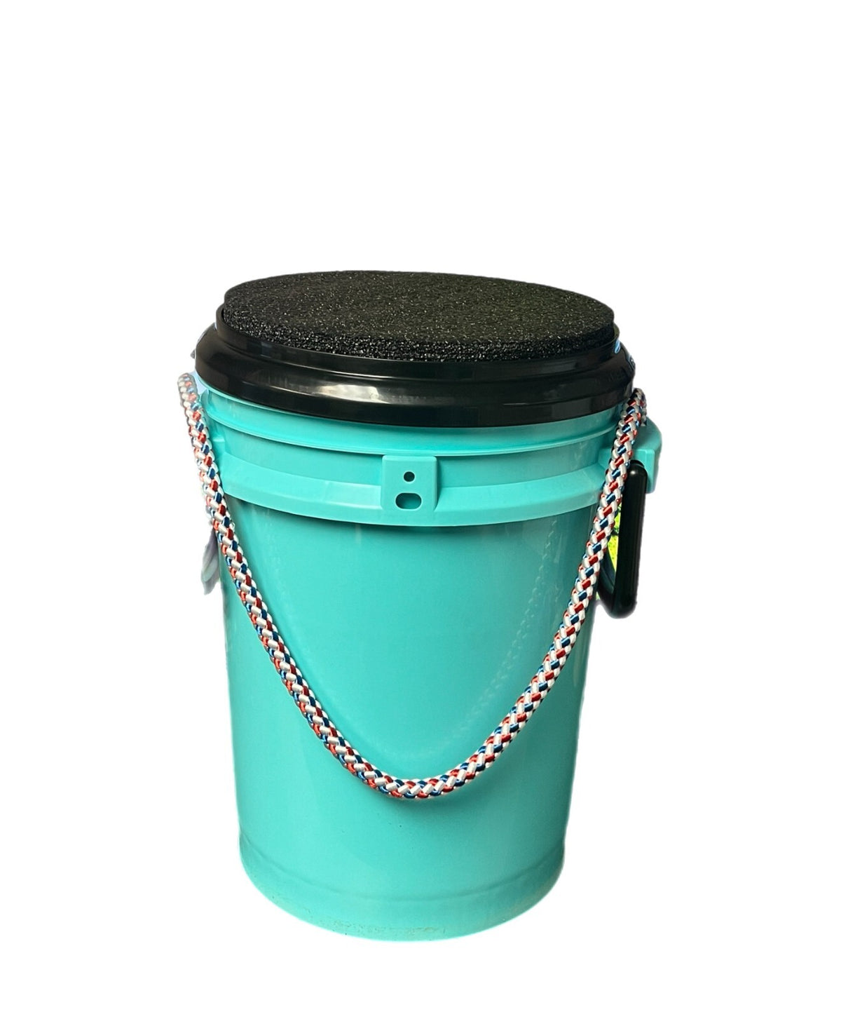 5 Gallon Rope Handle Bucket with Padded Seat for Outdoor Activities