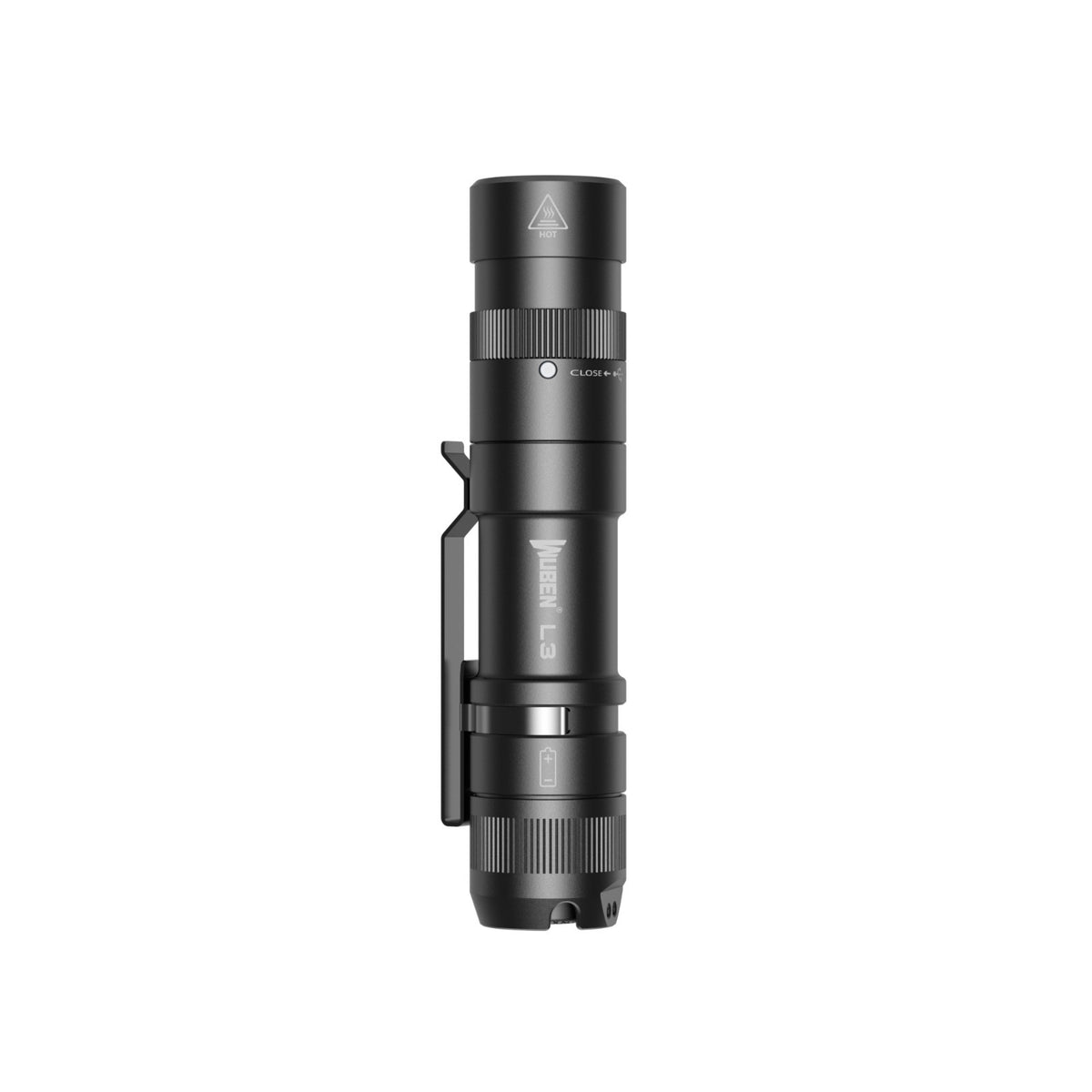 High Lumens Rechargeable LED Flashlight 3000 Lumens Water-Resistant Torch