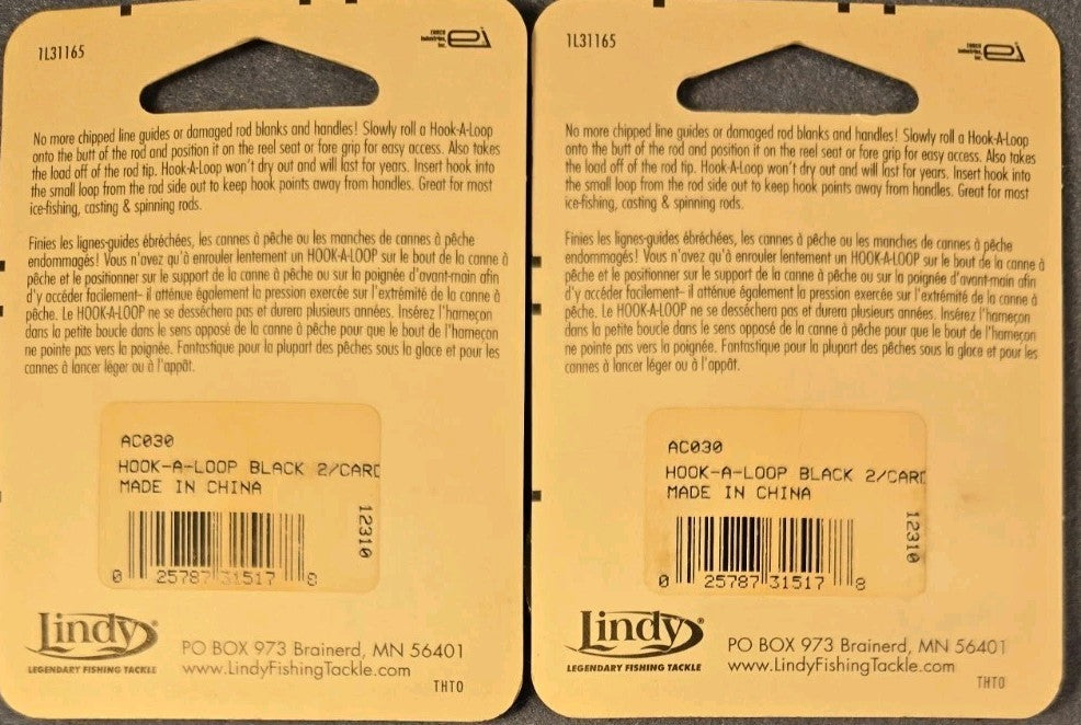 Fishing Rod Hook Keeper Clips - Pack of 4, Saves Guides & Cork Handles