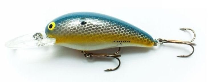 Fishing Crankbait 2.62 Inch Foxy Shad Lure for Bass & Walleye - Durable Bait