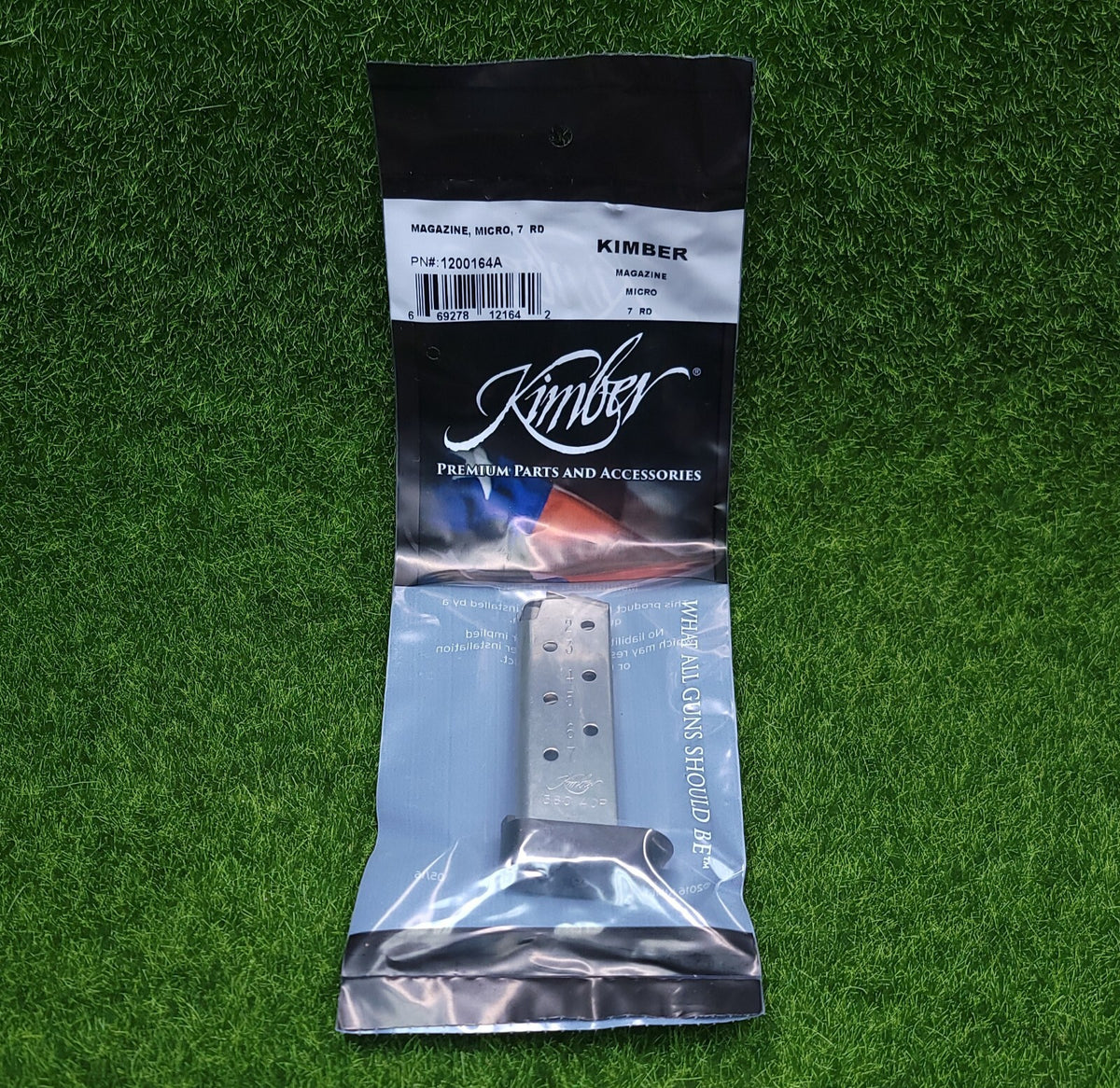 Kimber Micro .380 ACP 7-Round Stainless Steel Pistol Magazine