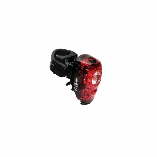 NiteRider Solas 250 Rear Bicycle Taillight - USB Rechargeable, 2W LED, Multiple Modes