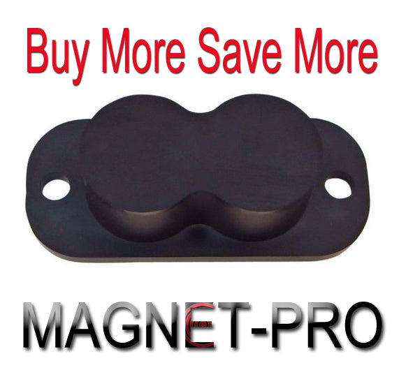Magnet Concealed Gun Mount Holder for Desk Bed Table 25LB Capacity - Multiple Packs