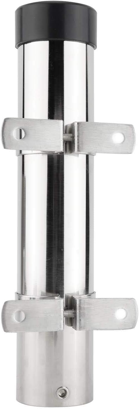 Stainless Steel Boat Fishing Rod Holders Side Mount with Brackets - Marine Grade 316