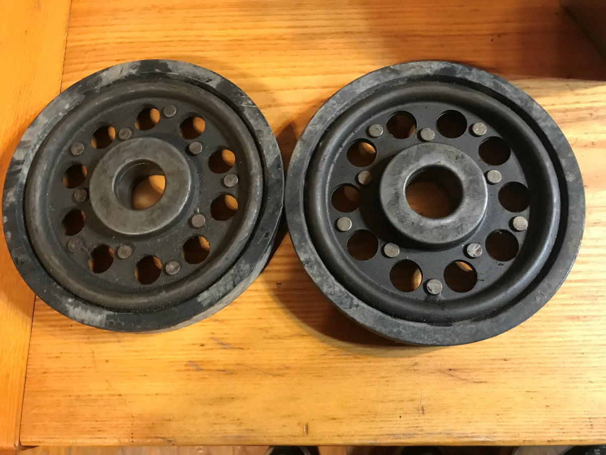 Vintage Snowmobile Idler Wheels for Polaris Colt 175 250 - 5 5/8 Inch Set