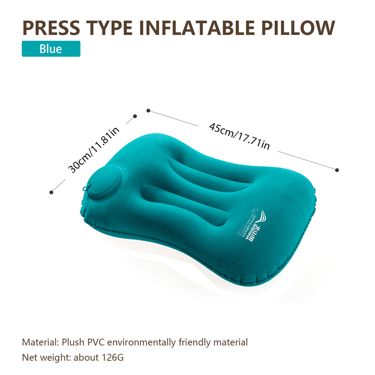 Ultralight Inflatable Camping Pillow for Travel and Hiking