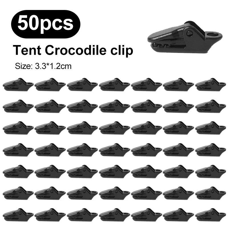 Heavy Duty Tarp Clips Clamps for Camping Tents Canopies Set of 10/20/50