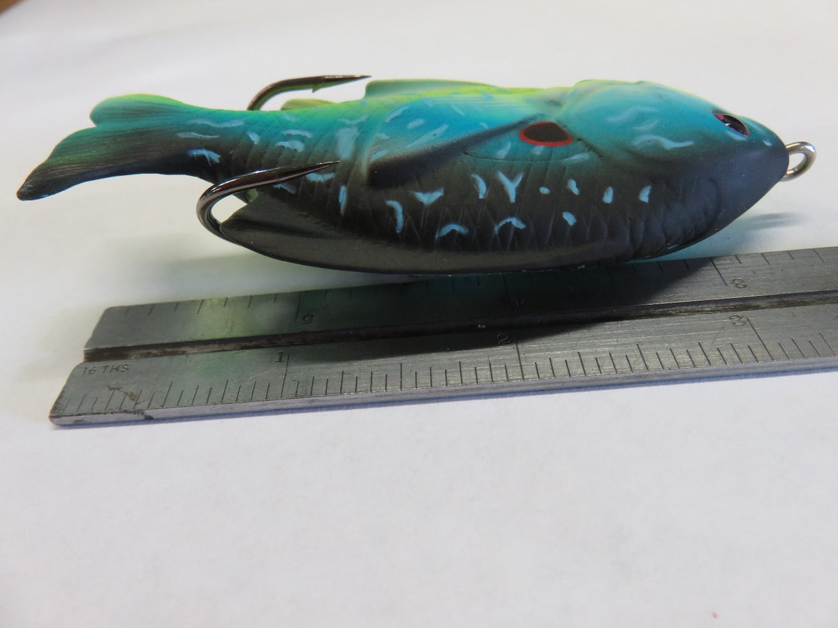 3-1/2 Inch Sunfish Topwater Fishing Lure for Freshwater Bass & Trout