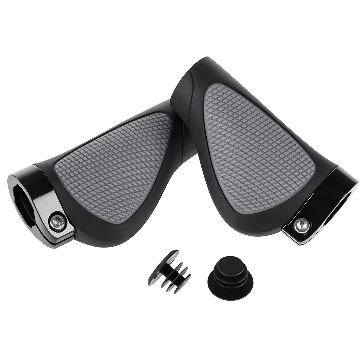 Ergonomic Bicycle Handlebar Grips Non-Slip Rubber Cycling Accessories