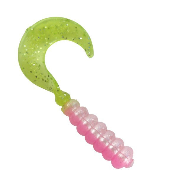 Pink Shad 2-Inch Crappie Soft Plastic Baits - 100 Pack