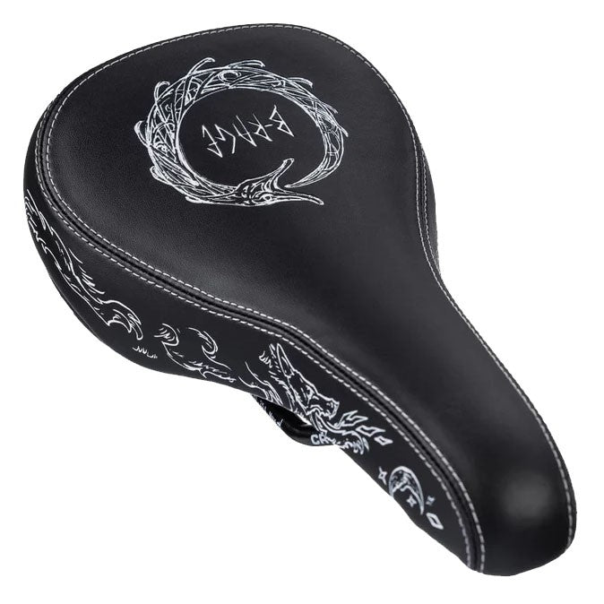 SDG B-Rage Apollo Bicycle Saddle with Cromo Rails - Lightweight, Durable, Black