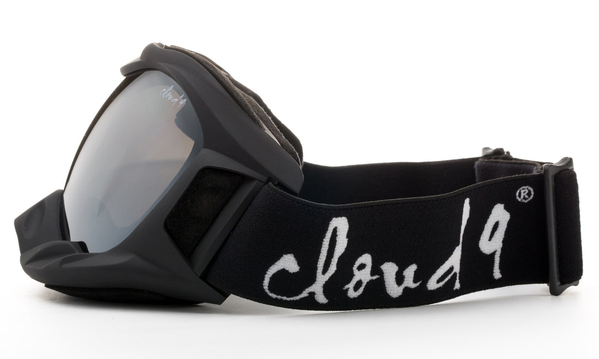 Adult Snow Ski & Snowboard Goggles Anti-Fog Scratch Resistant Shatterproof Lenses