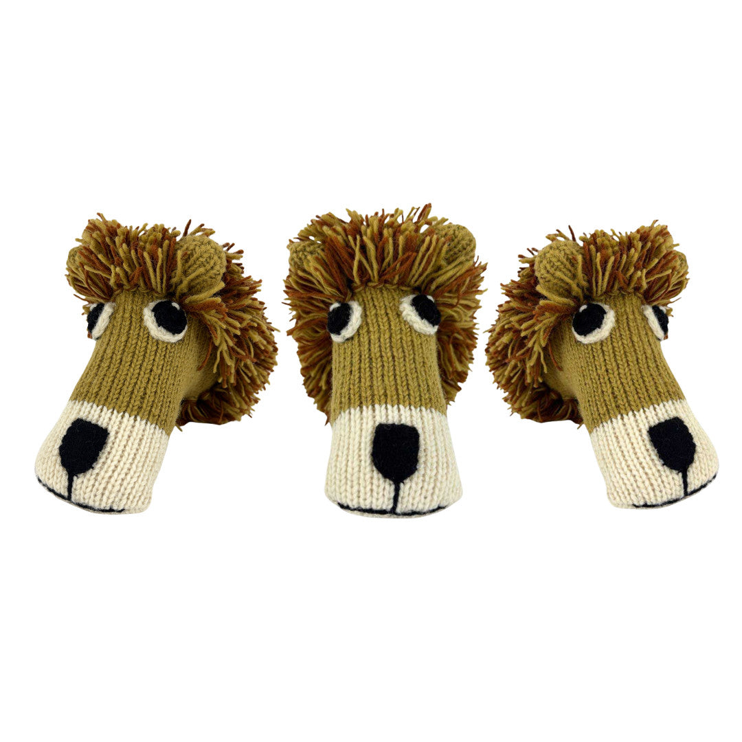 Lion Knit Blade Putter Cover with Magnetic Closure for Sunfish Golf