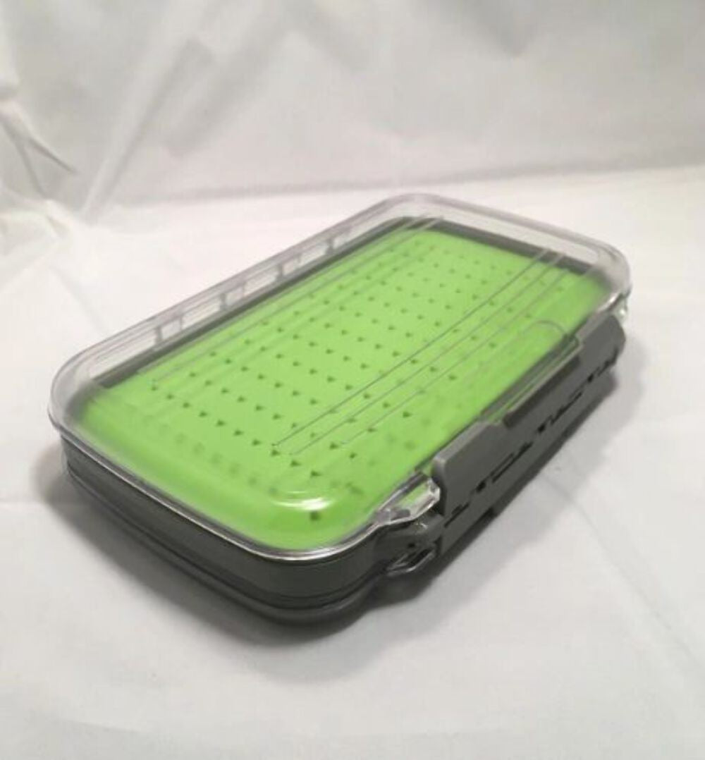 XL Double Sided Silicone Fly Box for Fishing Tackle - Water-Resistant & Secure Grip