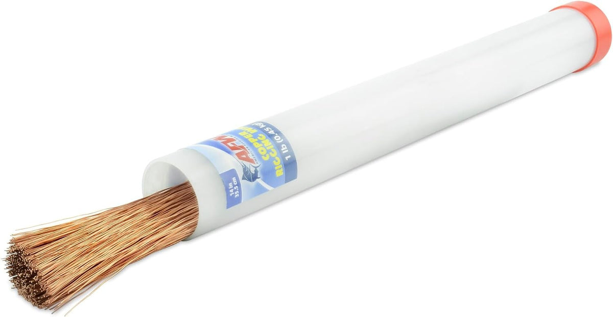 Soft Copper Fishing Wire 50 Pack for Rigging Saltwater Bait & Leader