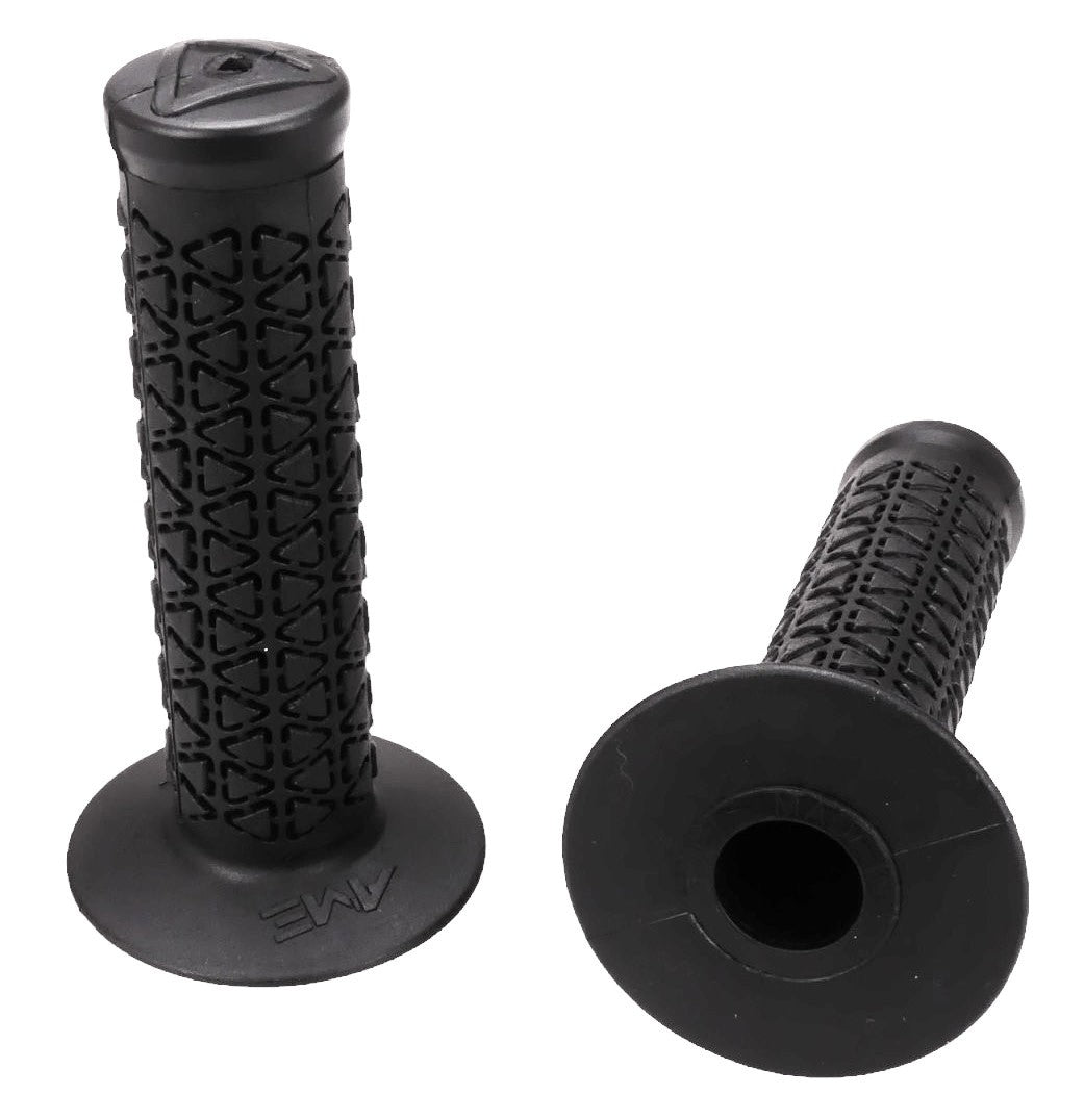 Old School BMX Bicycle Handlebar Grips - Fits 7/8" Bars, Black, 122mm