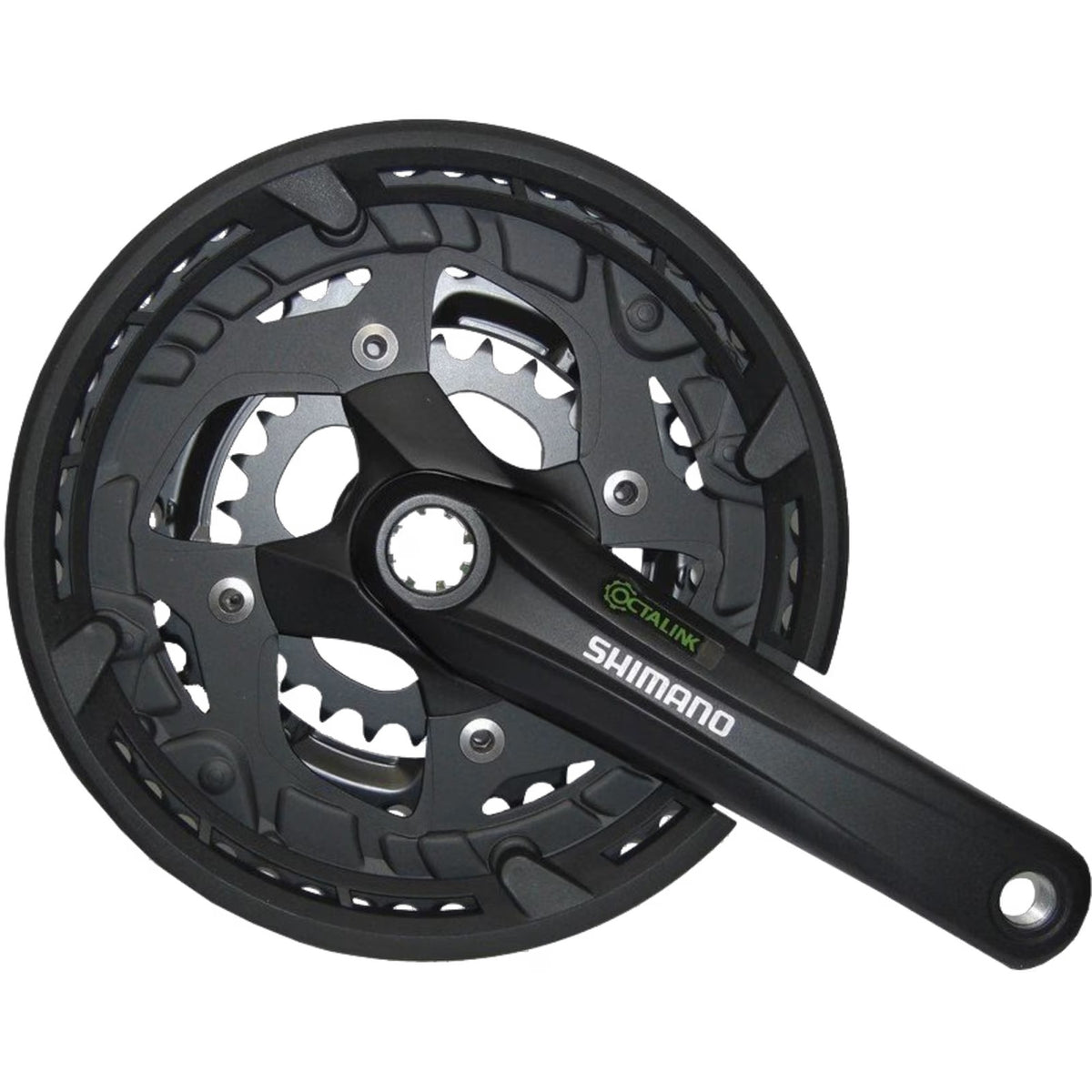 Shimano Alivio FC-T4010 175mm 3x9 MTB Crankset with 44/32/22T Chainrings