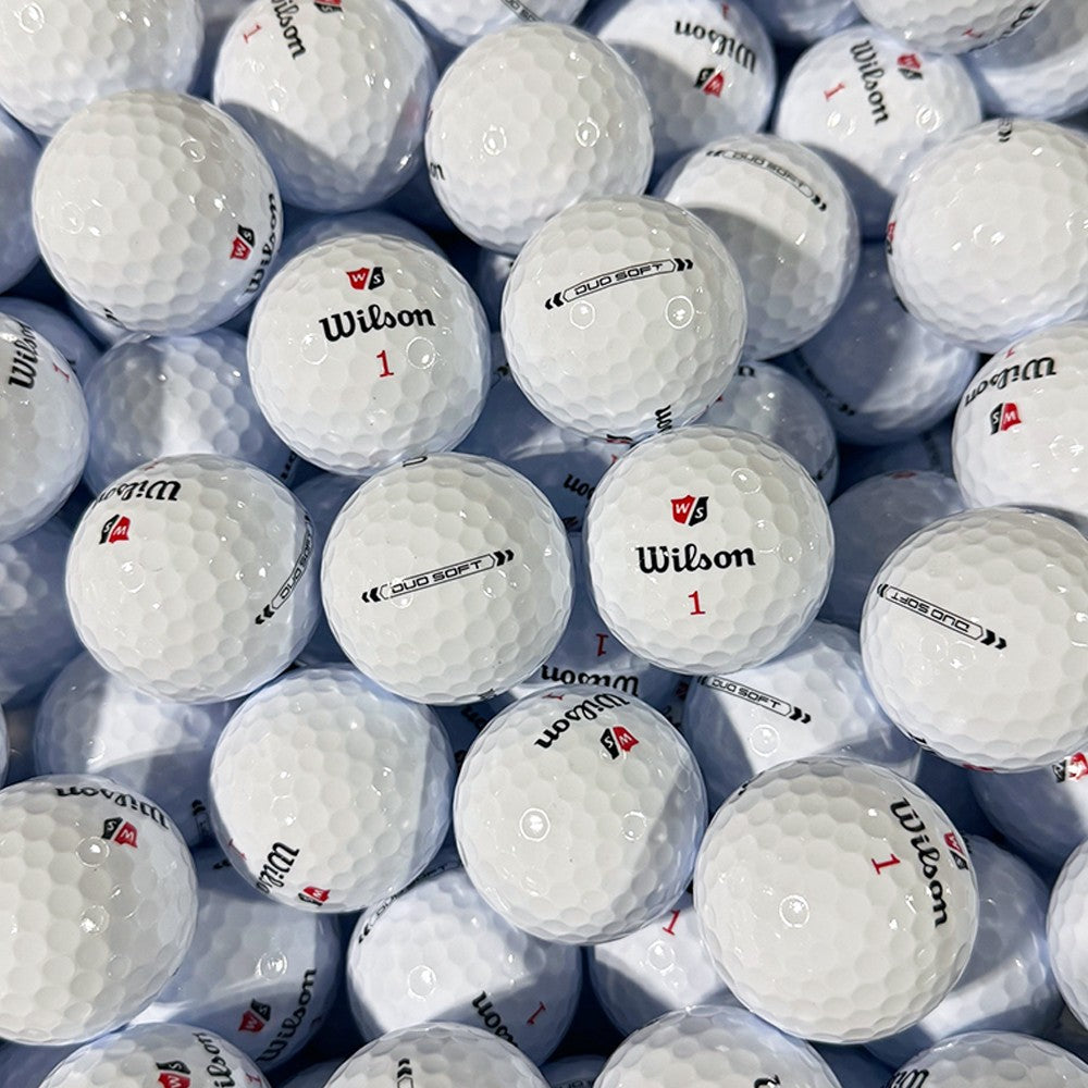 Wilson DUO Soft Golf Balls Bulk Pack - Multiple Quantity Options
