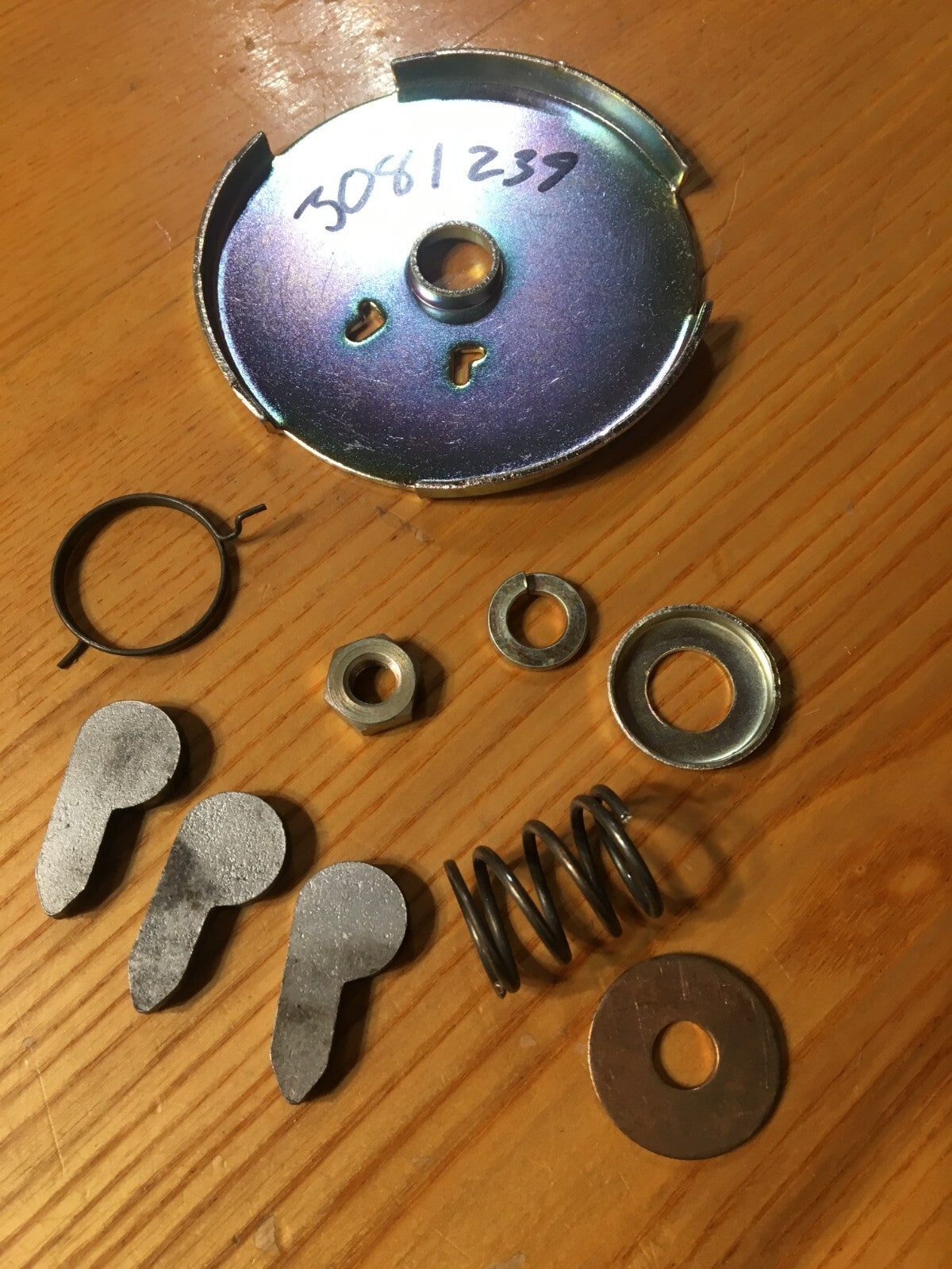 Vintage Polaris Recoil Parts Kit for 72-73 Colt 244 250 - NOS