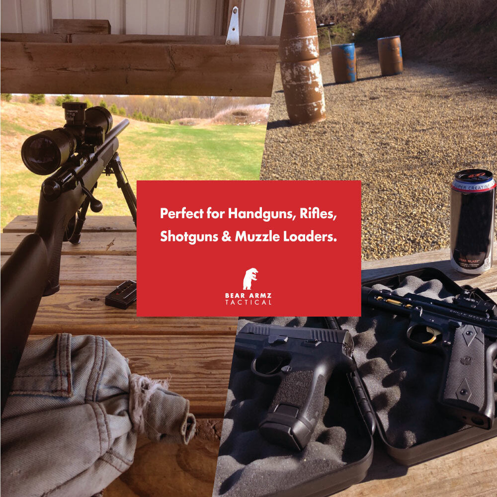 Universal Gun Cleaning Kit for Rifles, Pistols, Shotguns & Muzzleloaders
