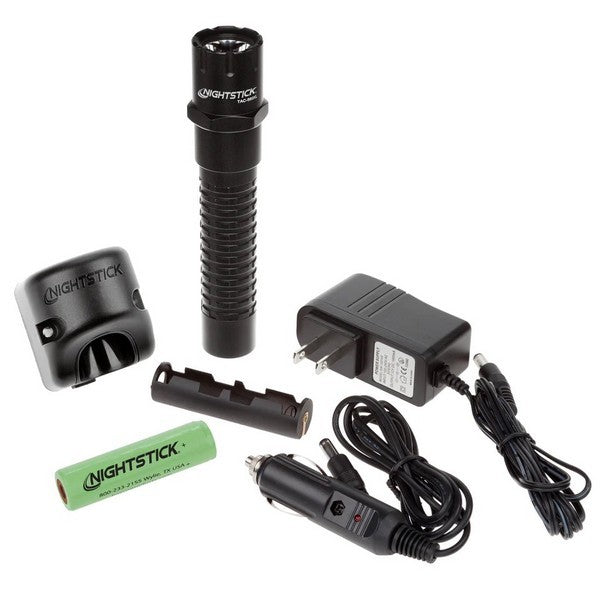 Rechargeable Tactical Flashlight 800 Lumens, Waterproof, Metal Body