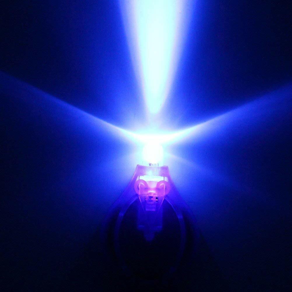 50-100PCS UV LED Keychain Flashlights - Black Light Ultraviolet Mini Lights