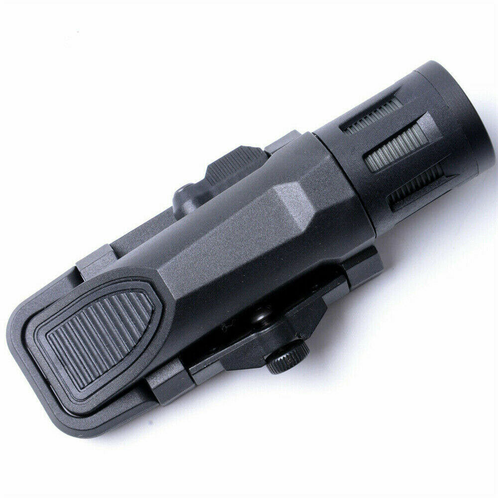 400 Lumen Tactical Weapon Mounted Flashlight with Rail Mount