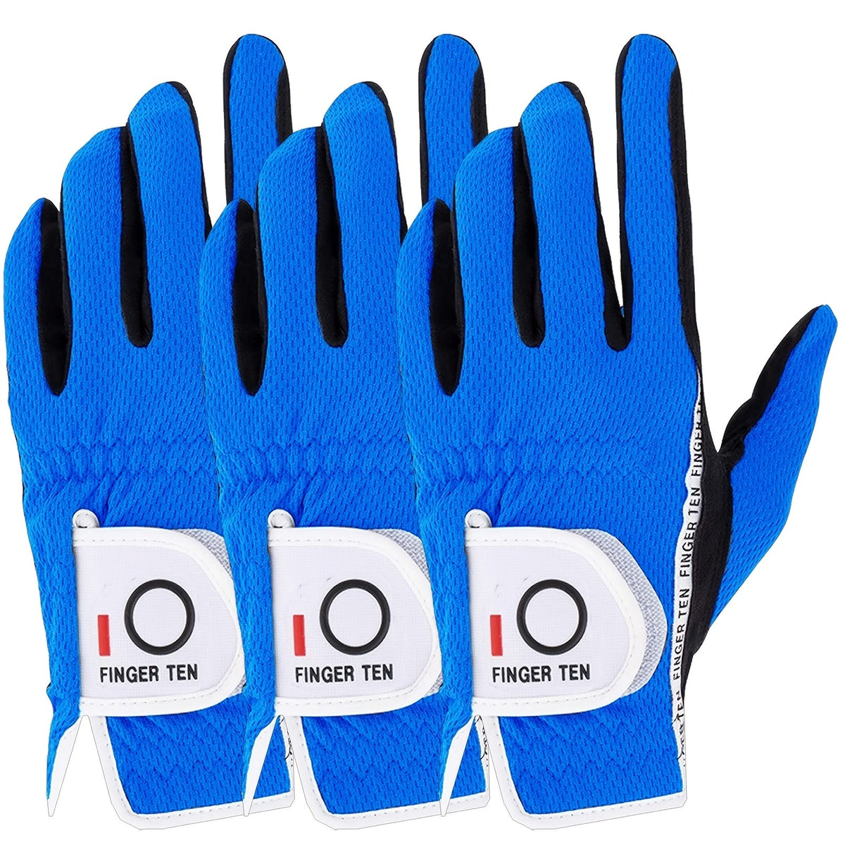 Men's All Weather Golf Gloves 3-Pack - Grip, Breathable, Quick-Dry