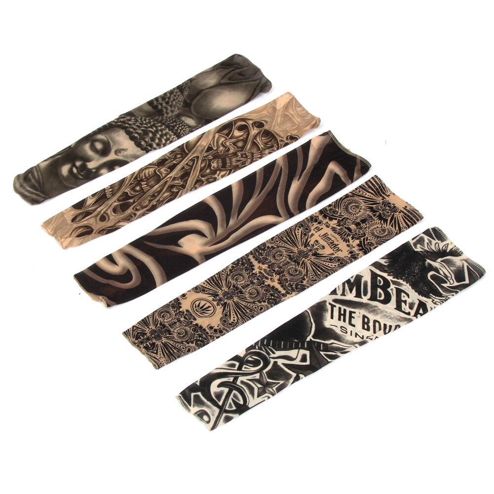 10 Pcs UV Sun Protection Cooling Arm Sleeves for Sports & Outdoor Activities