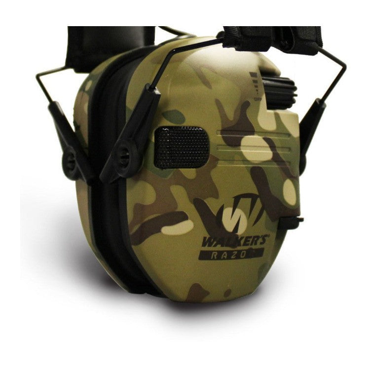 Walker’s Razor Slim Electronic Hearing Protection with Noise Cancellation